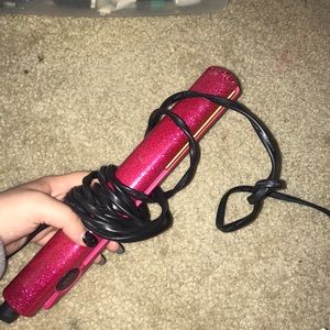 pink sparkle CHI straightener